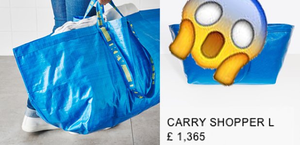 Ikea blue clearance bag balenciaga