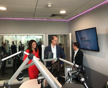 Duke and Duchess of Cambridge visit the studios at