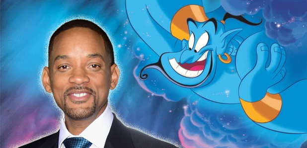 Aladdin' Photos Reveal Will Smith's Genie, Who Looks Like  Will Smith As  The Genie