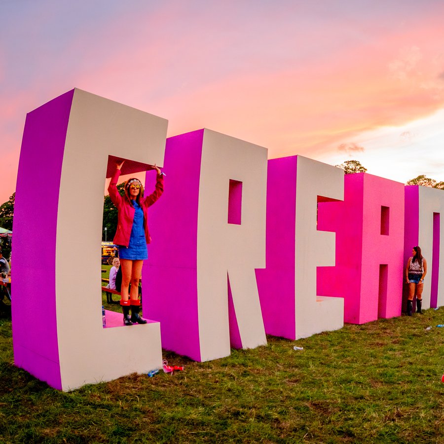 Creamfields Sign