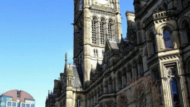 Manchester town Hall Albert Square