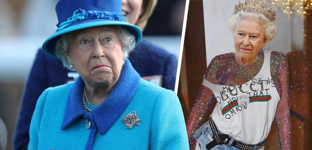 Queen Elizabeth II and Rihanna's Instagram