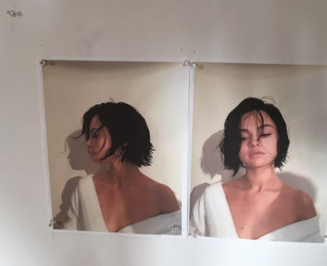 Selena Gomez with short hair