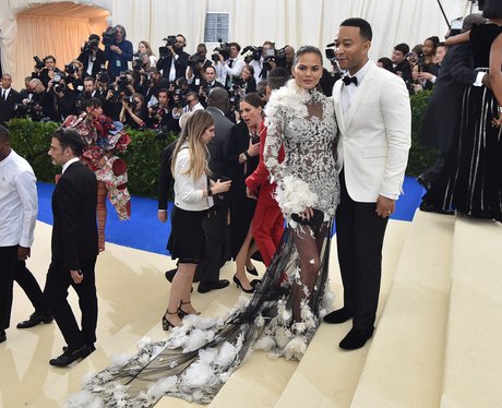 Met Gala 2017 Chrissy Teigen and John Legend