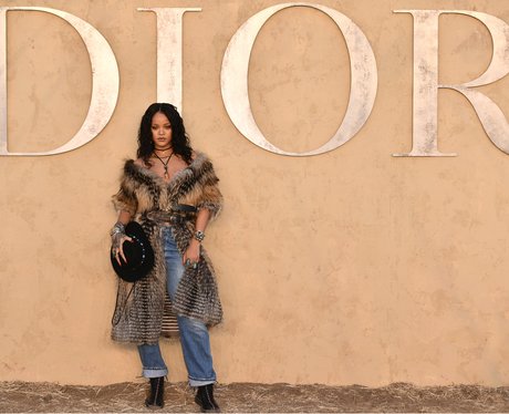 Rihanna attends the Dior Cruise show