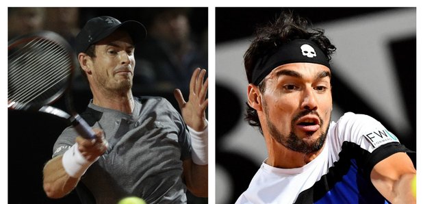 Andy Murray lost to Fabio Fognini