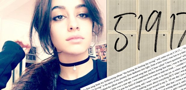 Camila Cabello open letter 