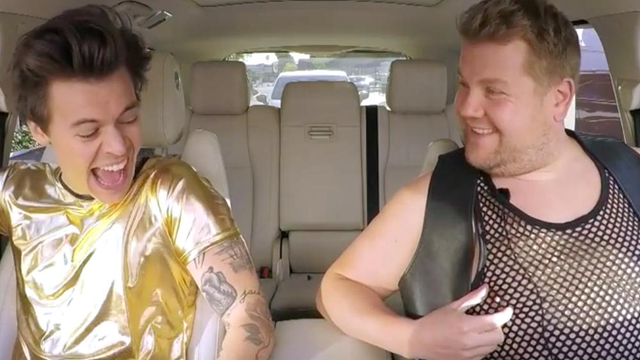 Watch Harry Styles Gets A Bit Nipple Y Acting Out Rom Coms With James Corden In Capital
