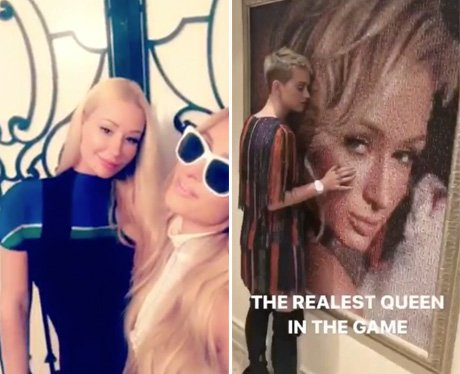 Iggy Azalea and Katy Perry hang out and fan girl o