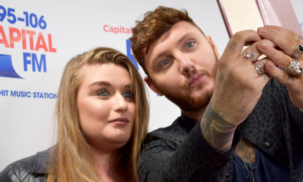 James Arthur with Roman Kemp