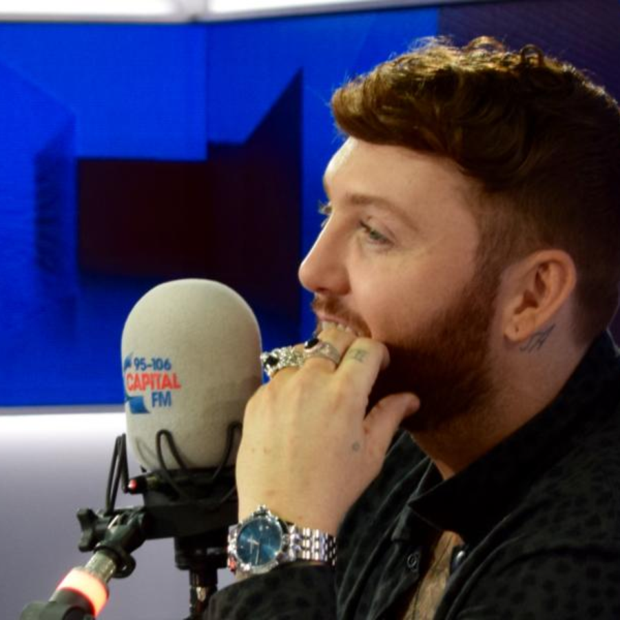 James Arthur with Roman Kemp