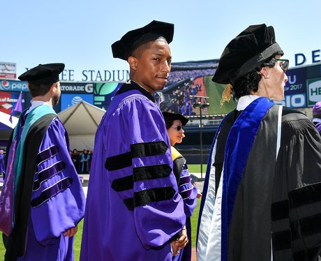 Pharrell gets an honorary doctorate from New York