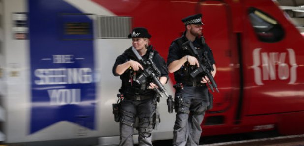 armed police train birmingham