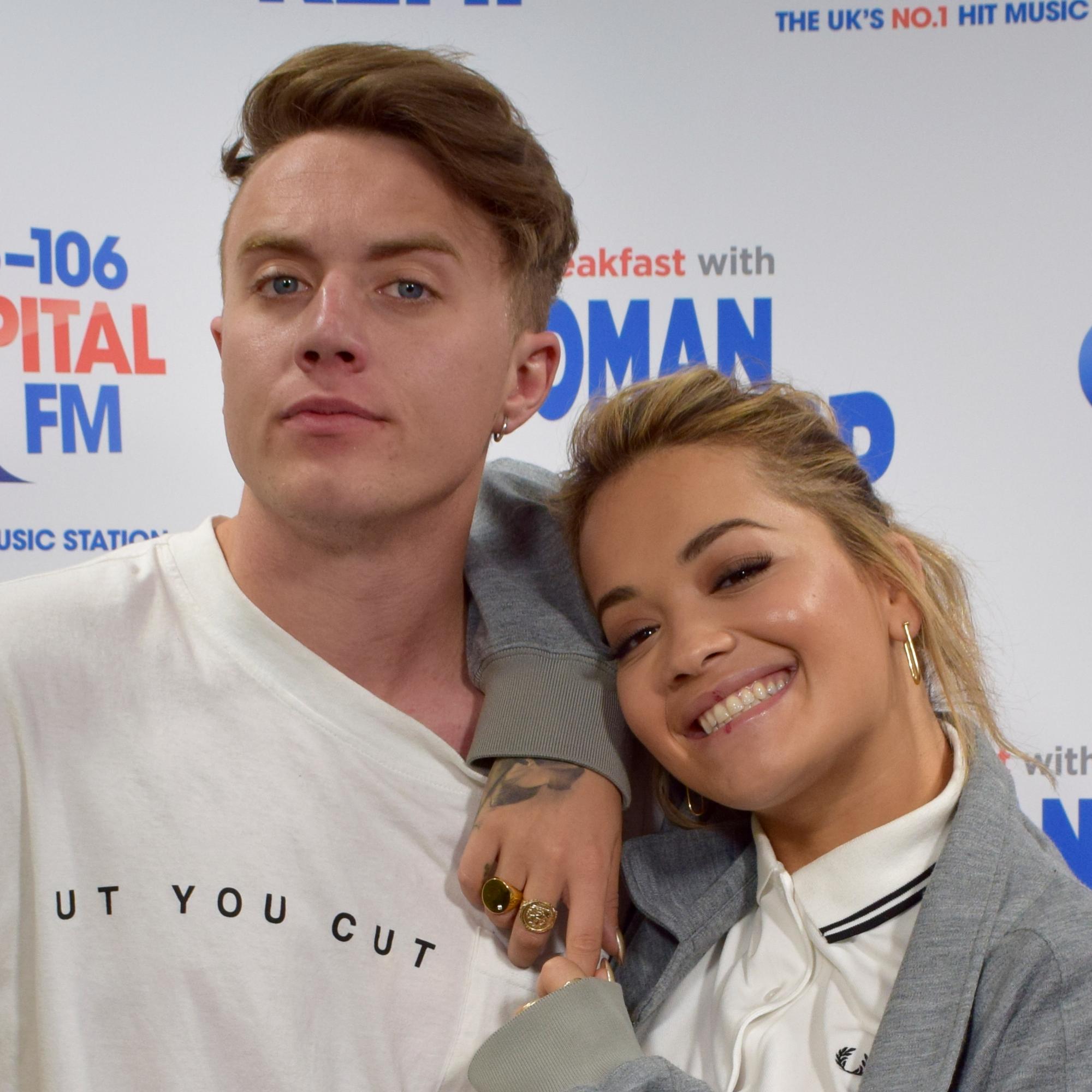 Rita Ora and Roman Kemp