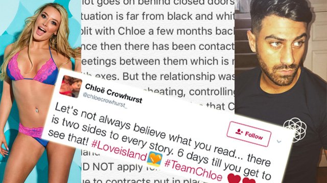 Chloe and Jon continue to feud on Twitter