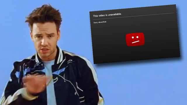 Liam Payne Music Video removed