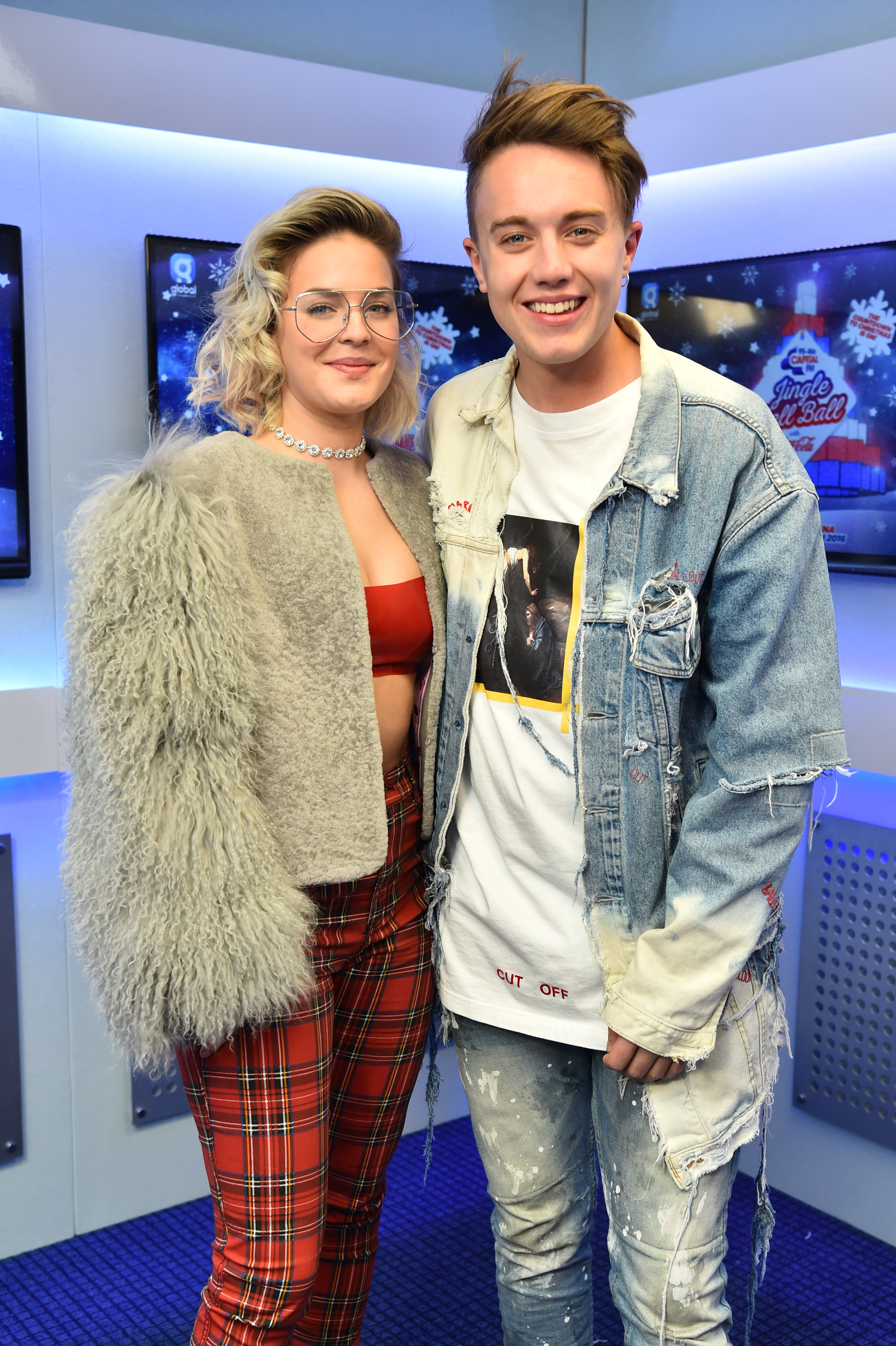 Anne-Marie with Roman Kemp Capital Jingle Bell Bal