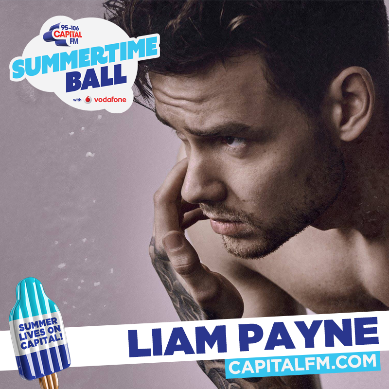 Liam Payne at Capital's Summertime Ball