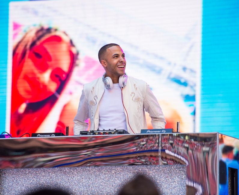 Marvin Humes at the SummertimeBall 2017