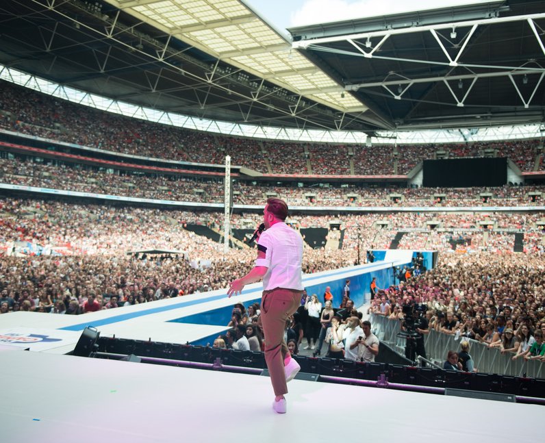 Olly Murs at the Summertime Ball 2017