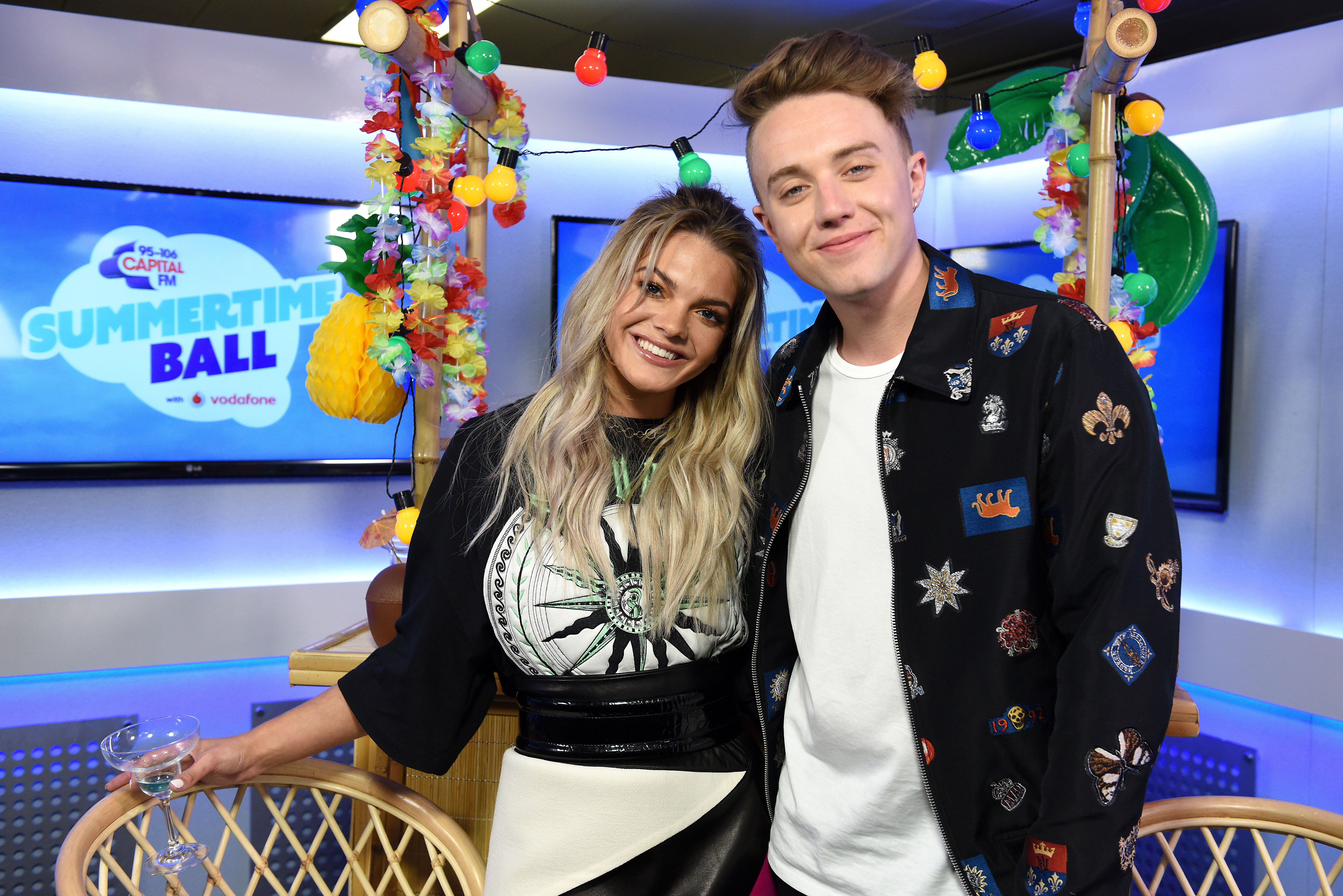 Roman Kemp and Louisa Johnson Summertime Ball 2017