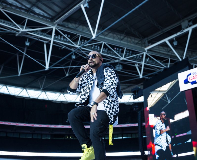 Sean Paul at the Summertime Ball 2017