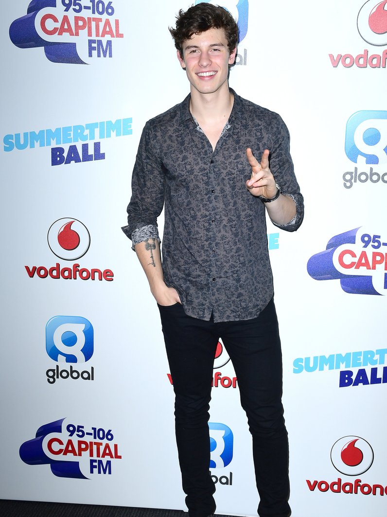 Shawn Mendes Capital Summertime 2017 Red Carpet