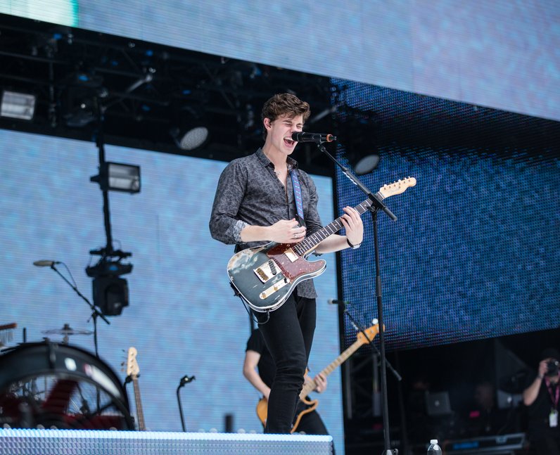 Shawn Mendes at the Summertime Ball 2017