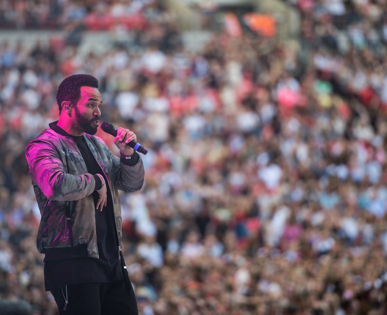 Sigala and Craig David at the Summertime Ball 2017