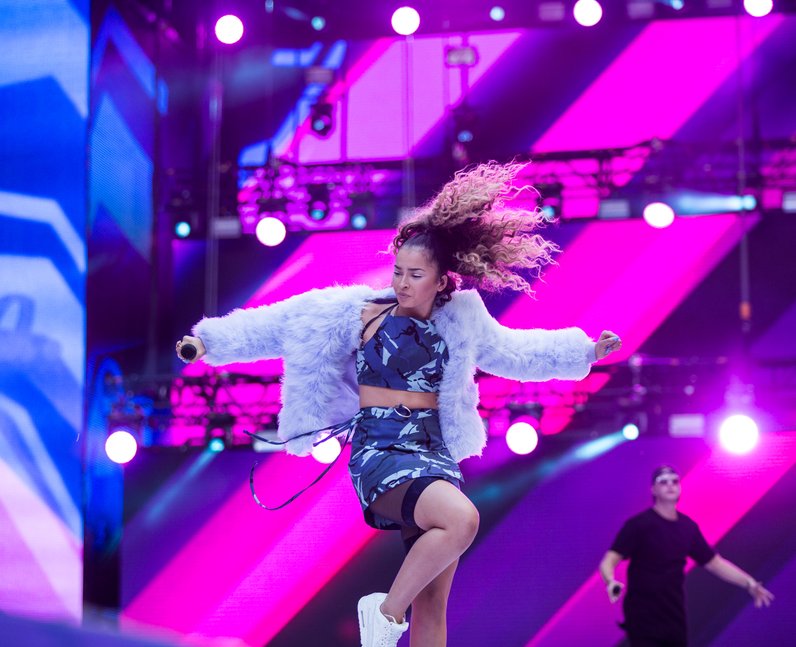 Sigala and Ella Eyre at the Summertime Ball 2017