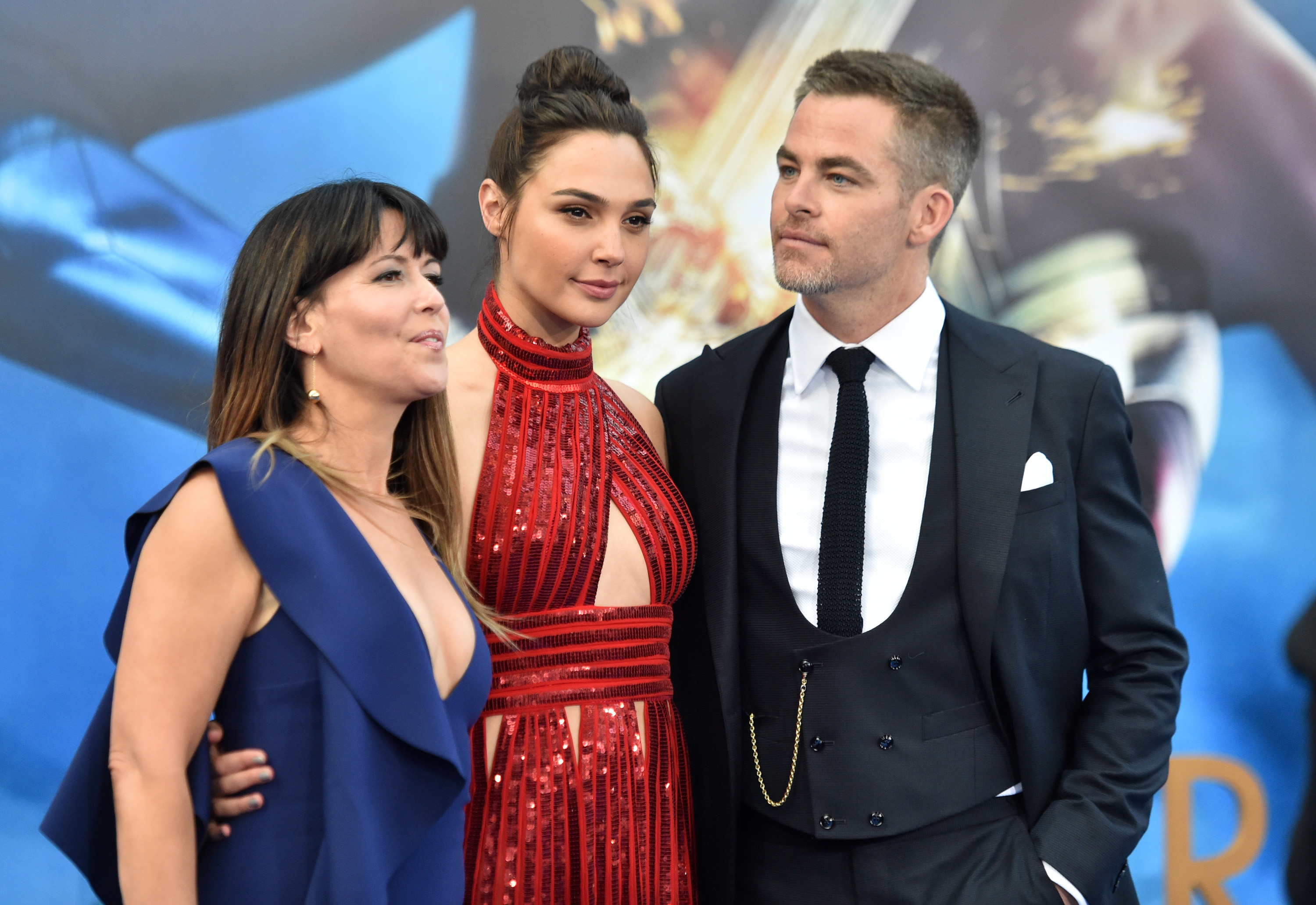 Patty Jenkins, Gal Gadot and Chris Pine Premiere Of Warner Bros. Pictures' 'Wonder Woman'