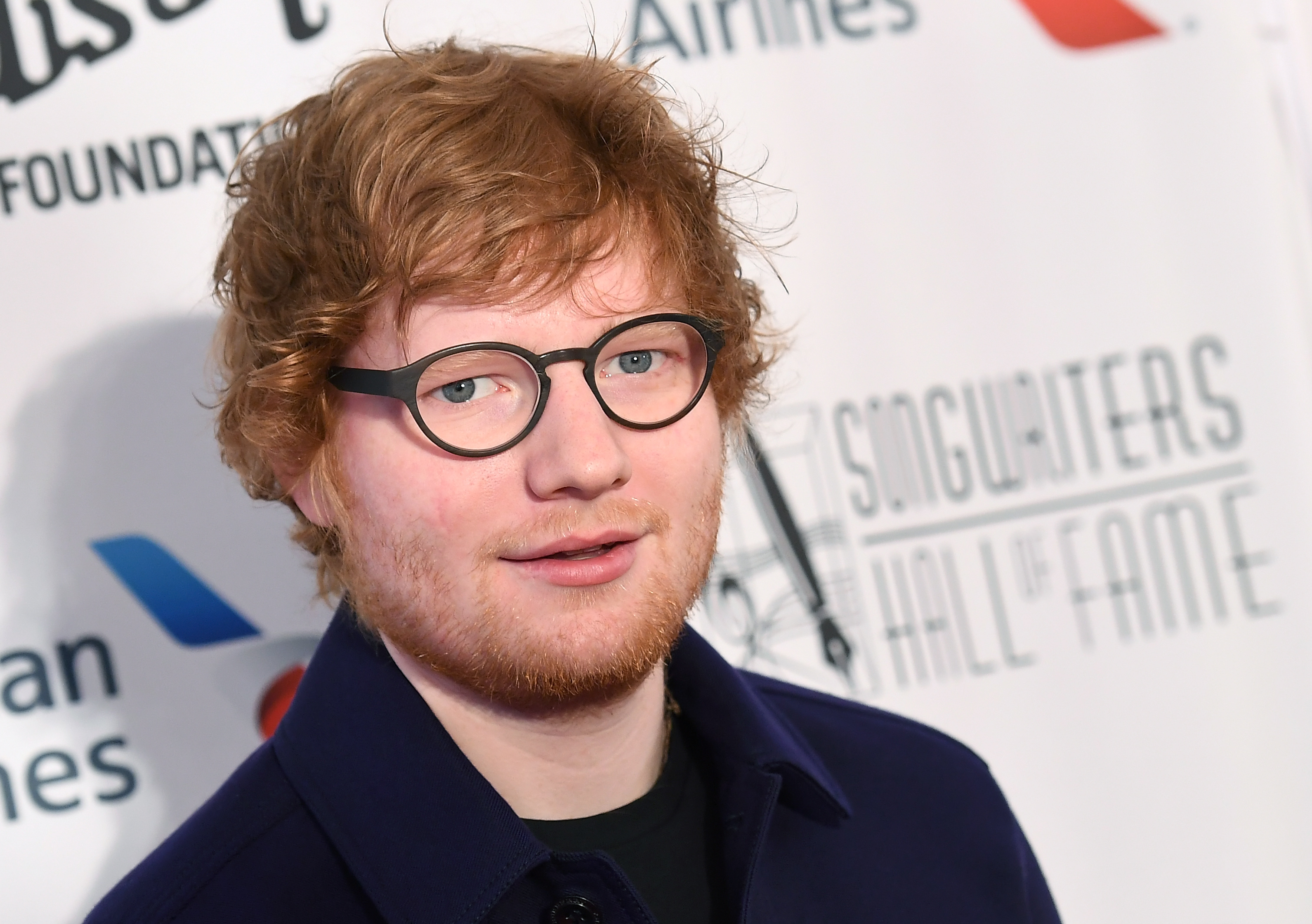 Ed Sheeran at the Songwriters Hall Of Fame