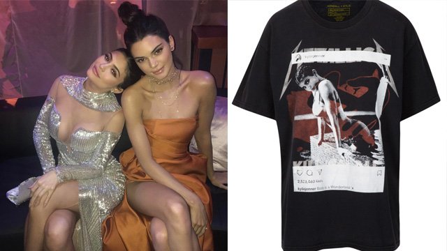 Kendall + Kylie's new t-shirts