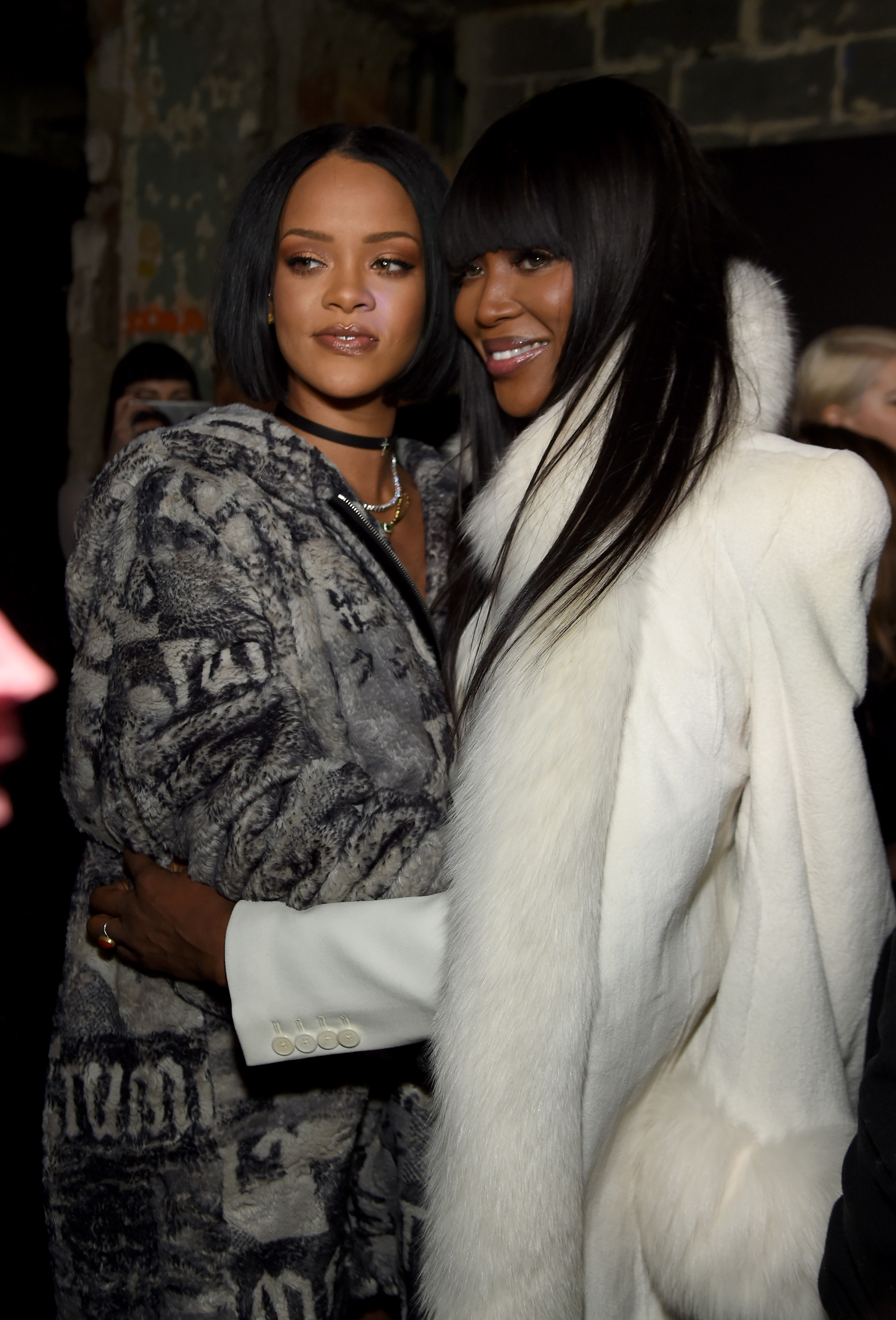 Rihanna and Naomi Campbell
