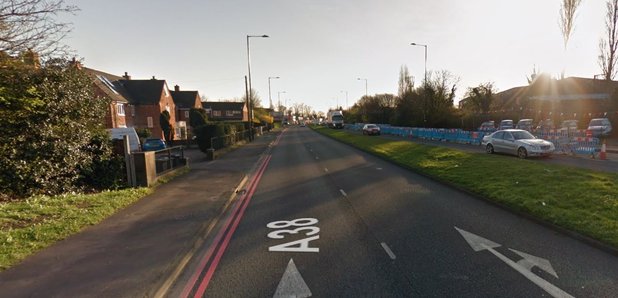 Crash on A38