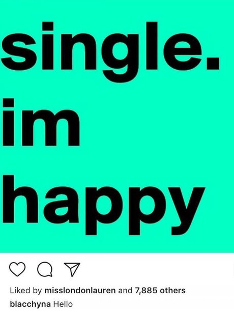 Blac Chyna declares herself as happy... and then d