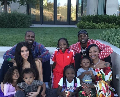 The Kardashian-West's spend 4th July weekend with