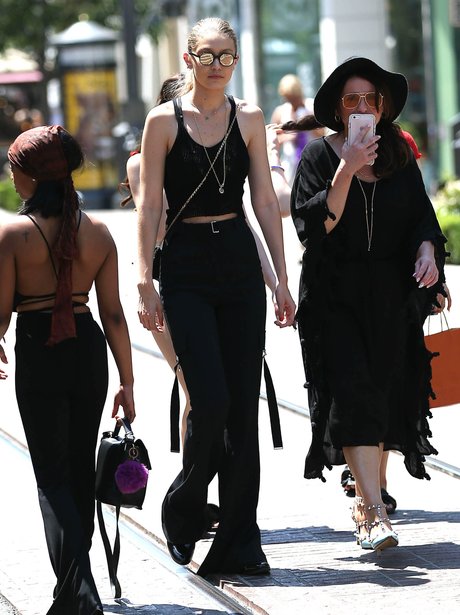 Gigi Hadid goes shopping