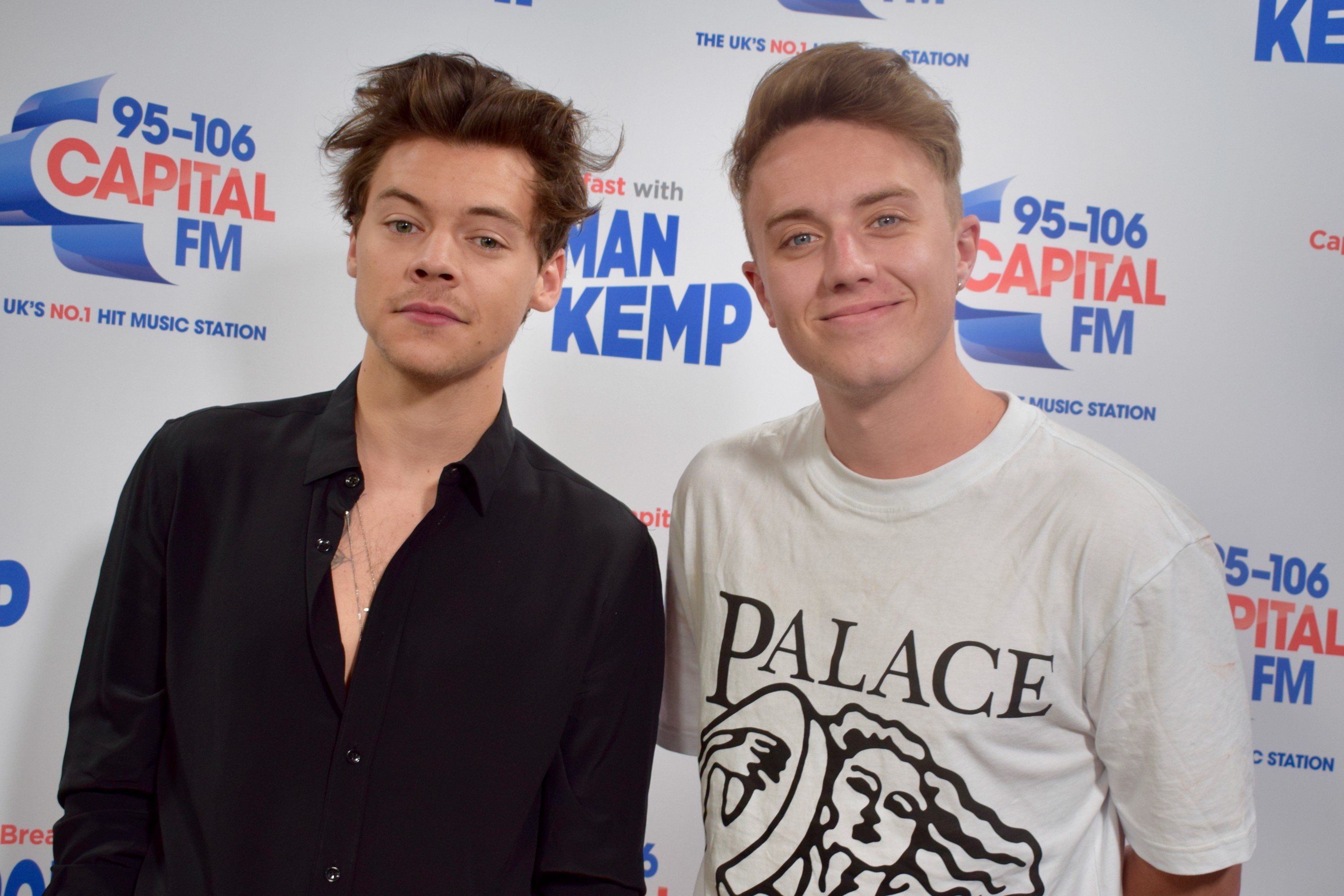 Harry Styles With Roman Kemp