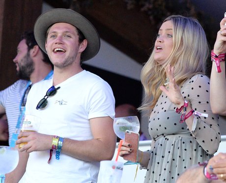 Niall Horan and Laura Whitmore hang out