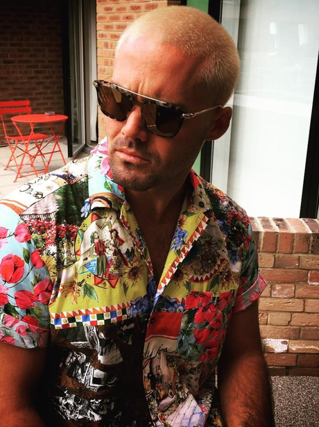 Spencer Matthews dyes his hair blonde