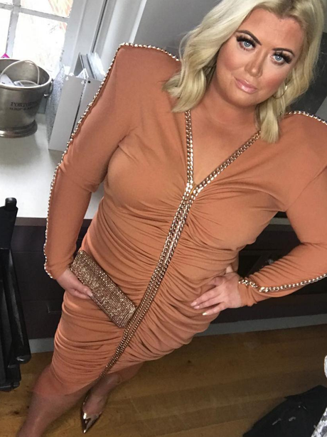 Gemma Collins rocks really weird dress