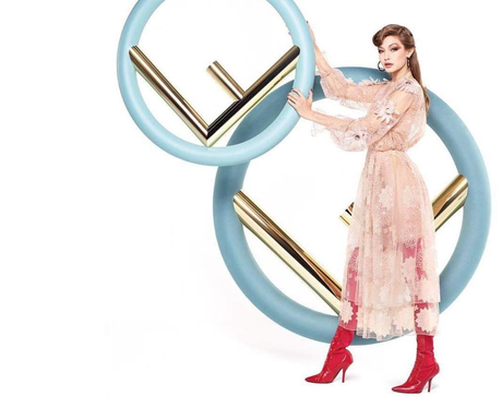 Gigi Hadid for Fendi