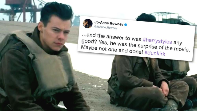 Harry Styles Dunkirk Reviews