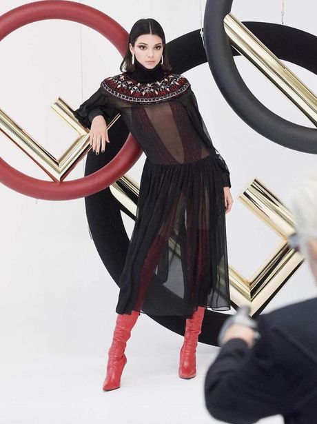 Kendall Jenner for Fendi