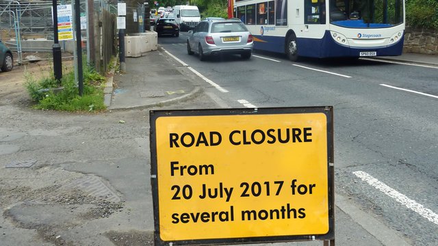 Killingworth road closures newcastle