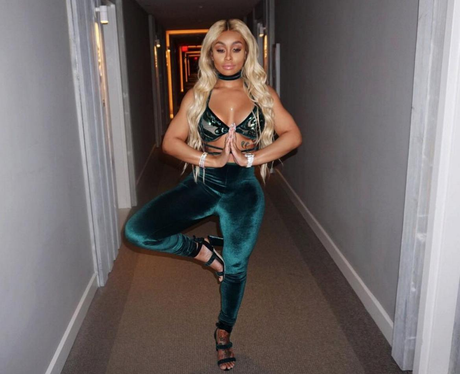 Blac Chyna shares peace and love