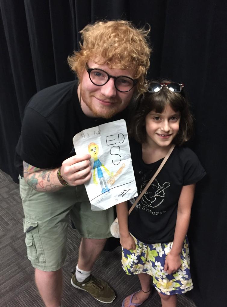 Ed Sheeran & Superfan Kate