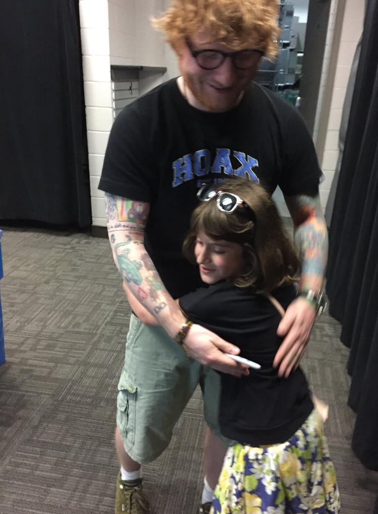 Ed Sheeran & Superfan Kate