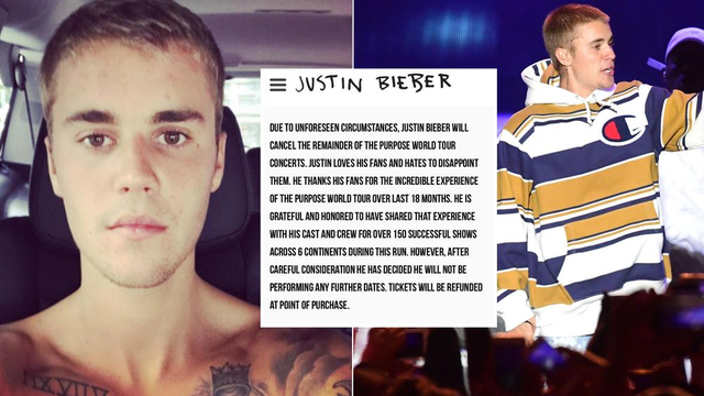 Justin Bieber Statement